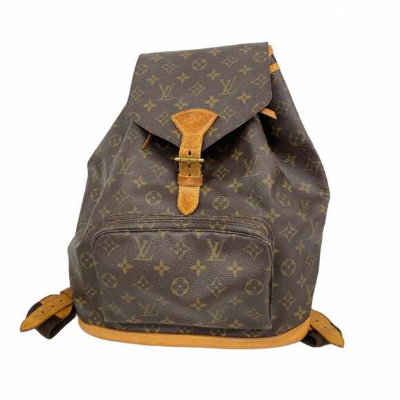LOUIS VUITTON Brown Monogram Backpack